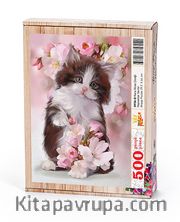 Kara Kiraz Çicegi Ahşap Puzzle 500 Parça (HV36-D)