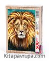 Aslan Portresi Ahşap Puzzle 500 Parça (HV56-D)