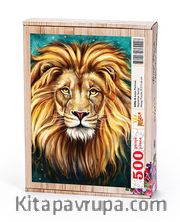 Aslan Portresi Ahşap Puzzle 500 Parça (HV56-D)