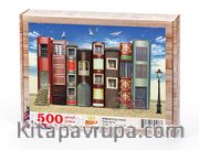 Kitap Sokağı Ahşap Puzzle 500 Parça (KT06-D)