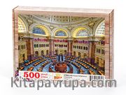ABD Kongre Kütüphanesi Ahşap Puzzle 500 Parça (KT08-D)