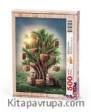 Kitap Ağacı Ahşap Puzzle 500 Parça (KT12-D)