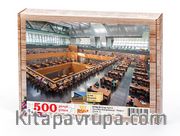 Çin Milli Kütüphanesi - Pekin / Çin H. C. Ahşap Puzzle 500 Parça (KT26-D)