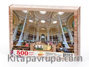Fransa Milli Kütüphanesi - Paris / Fransa Ahşap Puzzle 500 Parça (KT30-D)