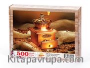 Kahve Çekirdekleri Ahşap Puzzle 500 Parça (YI06-D)