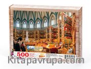 Kanada Parlamento Kütüphanesi - Ottawa / Kanada Ahşap Puzzle 500 Parça (KT40-D)