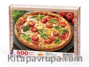 Pizza Ahşap Puzzle 500 Parça (YI04-D)
