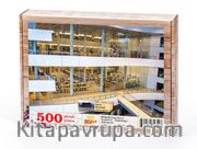 Kraliyet Kütüphanesi - Kopenhag / Danimarka Ahşap Puzzle 500 Parça (KT44-D)