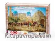 Buhara'da Tacir Ahşap Puzzle 500 Parça (UK22-D)