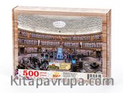 Stockholm Halk Kütüphanesi - Stockholm - İsveç Ahşap Puzzle 500 Parça (KT62-D)