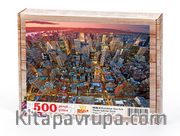 Manhathan New York Ahşap Puzzle 500 Parça (UK08-D)