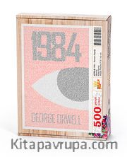 1984 - Roman Kapağı Metnili	Ahşap Puzzle 500 Parça (KT72-D)