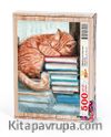Sevimli Kitap Dostu Ahşap Puzzle 500 Parça (KT86-D)