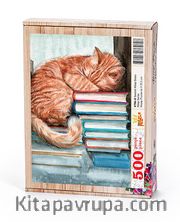 Sevimli Kitap Dostu Ahşap Puzzle 500 Parça (KT86-D)