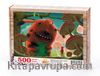 Turuncu Mantar canavarı Ahşap Puzzle 500 Parça (MF18-D)