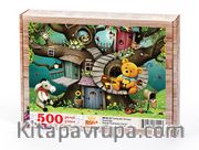 Fantastik Orman Dostluğu Ahşap Puzzle 500 Parça (MF22-D)