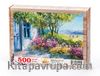 Mavi Pencere Ahşap Puzzle 500 Parça (MZ14-D)