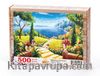 Sahil Merdivenleri Ahşap Puzzle 500 Parça (MZ16-D)