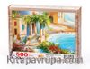 Sahilde Sütunlu Villa Ahşap Puzzle 500 Parça (MZ32-D)