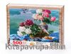 Nehir Manzaralı Kafe de Kahvaltı Ahşap Puzzle 500 Parça (MZ42-D)
