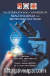 3 rd lntemational Congress of Health Sciences and Biotechnology Book