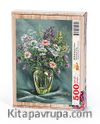Papatya Vazosu Ahşap Puzzle 500 Parça (NT10-D)