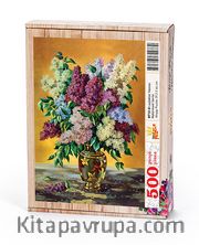 Leylaklar Vazosu Ahşap Puzzle 500 Parça (NT12-D)