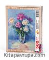 Şakayıklar Vazosu Ahşap Puzzle 500 Parça (NT14-D)