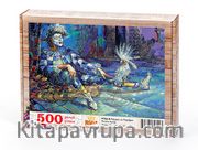 Palyaço ve Papağan Ahşap Puzzle 500 Parça (PT02-D)