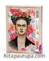 Frida Sulu Boya Ahşap Puzzle 500 Parça(PT14-D)