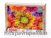 Krizantemler Ahşap Puzzle 1000 Parça (BC03-M)