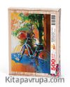 Mavi Bisiklet Fransa Ahşap Puzzle 500 Parça (SK12-D)