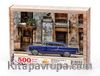 Havana Sokağı ve Mavi Plymouth Ahşap Puzzle 500 Parça (TT06-D)
