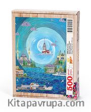 Üsküdar - Nasuhi Hasan Çolpan Ahşap Puzzle 500 Parça (TS54-D)