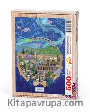 Türkiye Minyatürleri - Diyarbakır - Nasuhi Hasan Çolpan Ahşap Puzzle 500 Parça (TS40-D)