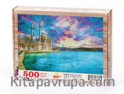 Ortaköy'de Sabah Ahşap Puzzle 500 Parça (SY08-D)