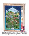 Türkiye Minyatürleri - Bilecik - Nasuhi Hasan Çolpan	Ahşap Puzzle (500 Parça (TS36-D)