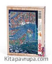 Venedik - Nusret Çolpan Ahşap Puzzle 500 Parça (TS26-D)