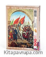 Fatih'in İstanbul'u Fethi Ahşap Puzzle 500 Parça (TR22-D)
