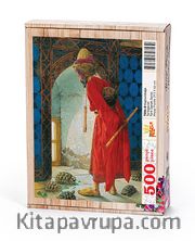 Kaplumbağa Terbiyecisi Ahşap Puzzle 500 Parça (TS04-D)