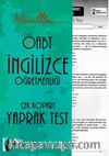 2016 ÖABT Muallim İngilizce Öğretmenliği Çek Kopart Yaprak Test