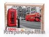 Fleet Caddesi Londra Ahşap Puzzle 1000 Parça (UK01-M)