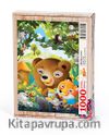 Bal Ziyafeti Ahşap Puzzle 1000 Parça (CK19-M)
