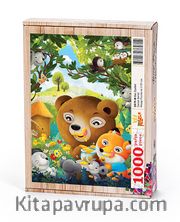 Bal Ziyafeti Ahşap Puzzle 1000 Parça (CK19-M)