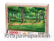 Orman Yolu Ahşap Puzzle 1000 Parça (DG05-M)