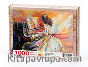 Piyanist Ahşap Puzzle 1000 Parça (DM07-M)