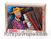 Kubik Piyanist Ahşap Puzzle 1000 Parça (DM11-M)