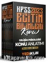 2023 KPSS Eğitim Bilimleri Konu Anlatımlı Modüler Set (6 Kitap)
