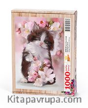 Kara Kiraz Çicegi Ahşap Puzzle 1000 Parça (HV35-M)