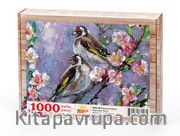 Baharda Sakalar  Ahşap Puzzle 1000 Parça (HV61-M)